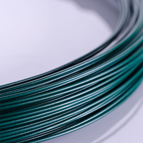 Filo di ferro zincato rivestito in PVC